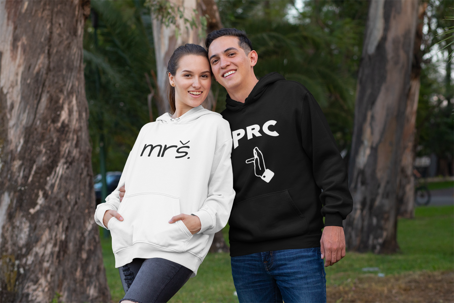 Majice s tiskom "PRC HOODIE"