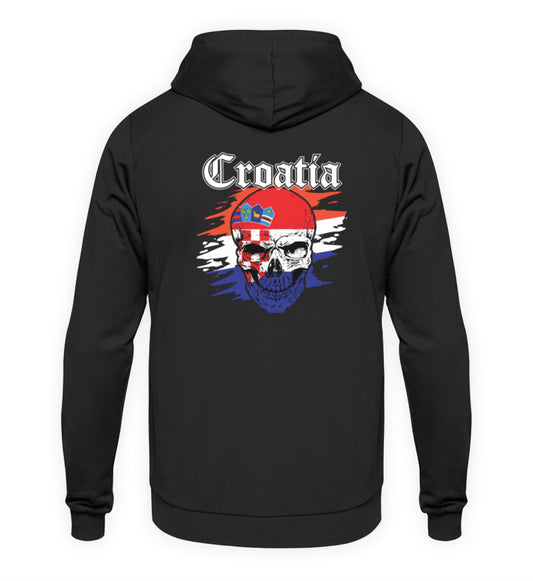 Hrvatska Hoodie "Glava + X CRO"